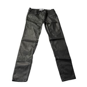 DL1961 Florence Maternity Instascupt Skinny Jeans Matte Black Size 25